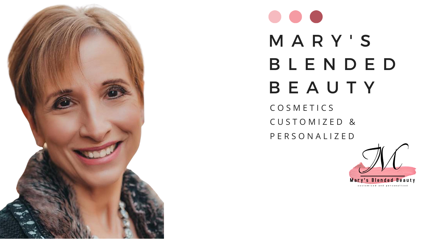 Meet Mary Reed, Mary's Blended Beauty.com home customized & personalized cosmetics